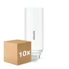 Lot 10x Philips CorePro PL-T LED Ampoule HF 9W - 830 Blanc Chaud | 4-Pins - Équivalent 26W