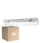 Lot 4x Ledvance LED Imperméable Boîtier Vide  MT Gen 3 IP65 | Convient pour 2x150cm Tube LED