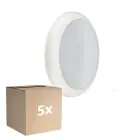 Lot 5x Philips Hublot LED Ledinaire WL070V Gen 2 Blanc 17W 1700lm - 830-840 CCT | 300mm - IP65
