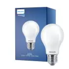Philips Master LED E27 Poire Filament Dépolie 10.5W 1521lm - 922-927 Dim To Warm | Meilleur Rendu Des Couleurs - Dimmable - Équivalent 100W