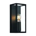 Eglo Applique Murale Alamonte 2 Acier Noir | IP44 - Convient pour 1x E27