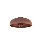 Eglo Plafonnier Mogano Acier Brun | Convient pour E27