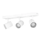 Eglo Plafond Spot Consuma 1 Acier Blanc | Convient pour 3x GU10