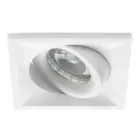 Noxion Encastré Spot D-Flex MR16 inclinable Blanc | Diamètre 70mm - GU10 Culot